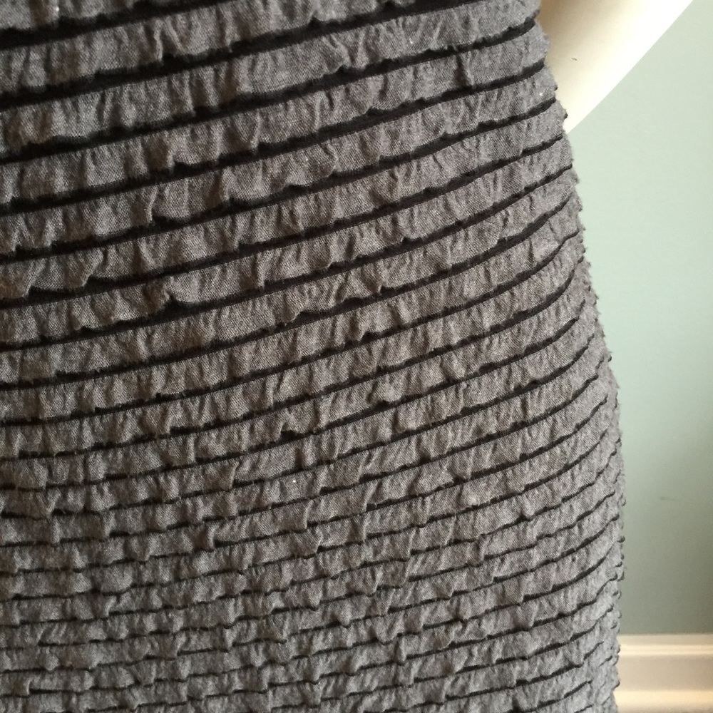 Studio 90 Gray Knit Dress - Picture 3 of 5
